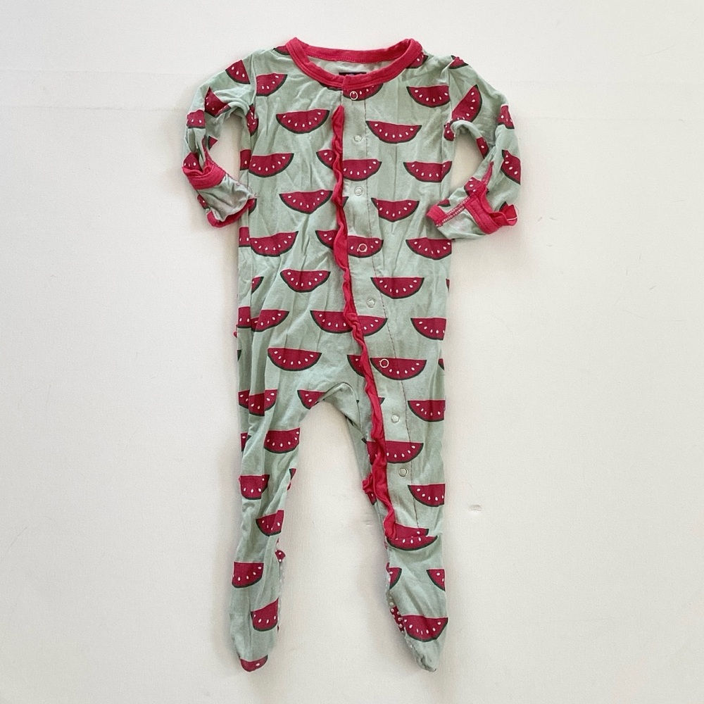 Kickee Pants Watermelon Footie Sleeper